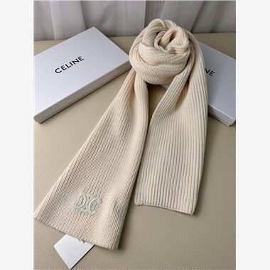 CELINE  2025秋冬新款時尚圍巾 尺寸:230-30