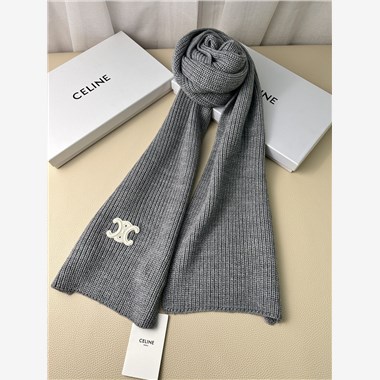 CELINE  2025秋冬新款時尚圍巾 尺寸:230-30