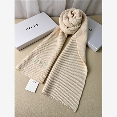 CELINE  2025秋冬新款時尚圍巾 尺寸:230-30