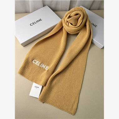 CELINE  2025秋冬新款時尚圍巾 尺寸:230-30