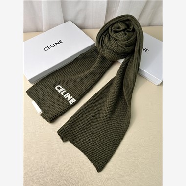 CELINE  2025秋冬新款時尚圍巾 尺寸:230-30