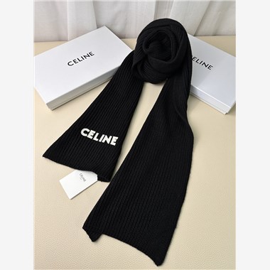 CELINE  2025秋冬新款時尚圍巾 尺寸:230-30
