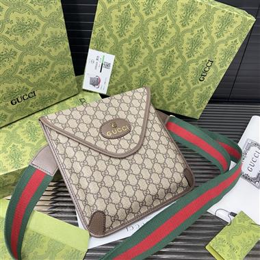 GUCCI   2025新款男生時尚包包 尺寸：27*27CM