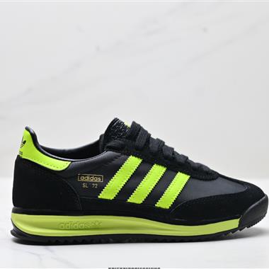 Adidas SL 72 OG 三葉草 復古休閒跑步鞋休閒運動鞋