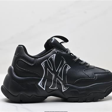 MLB BIGBALL CHUNKY VINTAGE CURSIVE 舒適休閒鞋 防滑耐磨 低幫 老爹鞋