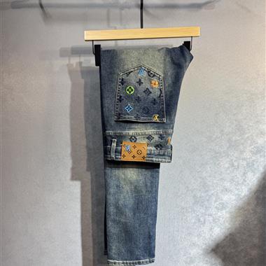 LouisVuitton   2025秋冬新款休閒牛仔褲