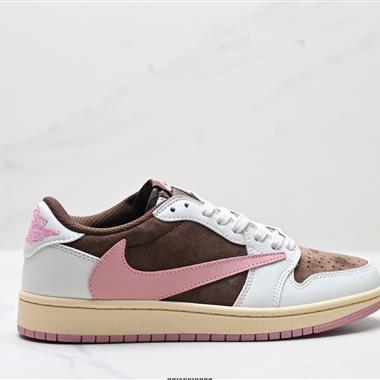 Nike Air Jordan 1 x Travis Scott AJ1倒勾 低幫文化籃球鞋