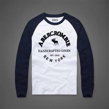 Abercrombie & Fitch   2025秋冬新款長袖T恤