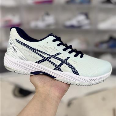 Asics Gel-Game 9 舒適 減震輕便 低幫 網球鞋