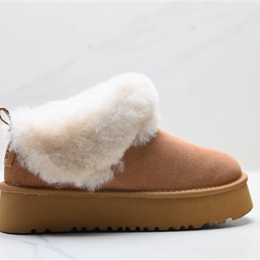 UGG TAZZELLE 舒適柔軟時尚 耐磨增高保暖 低幫雪地靴