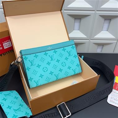 LOUIS VUITTON  2025新款男生時尚包包 尺寸：22*14CM