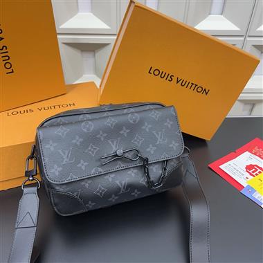 LOUIS VUITTON  2025新款男生時尚包包 尺寸：24*17CM