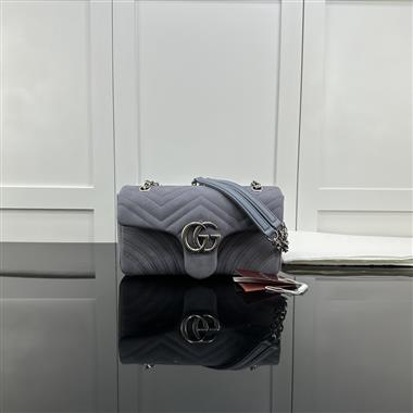 GUCCI    2025新款女生時尚包包 尺寸：26*15*7CM