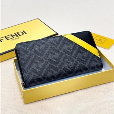 FENDI   2025新款時尚皮夾  尺寸：21*11CM