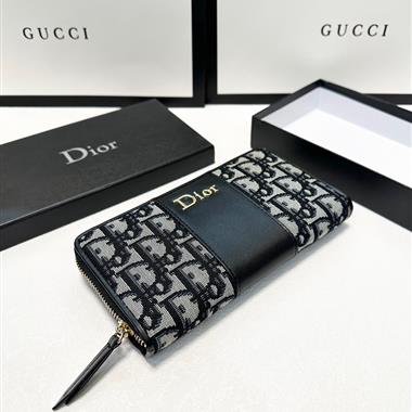 DIOR   2025新款時尚皮夾  尺寸:19*10CM