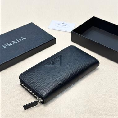 PRADA   2025新款時尚皮夾  尺寸：20*10CM