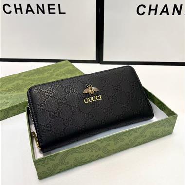 GUCCI   2025新款時尚皮夾  尺寸:21*11CM