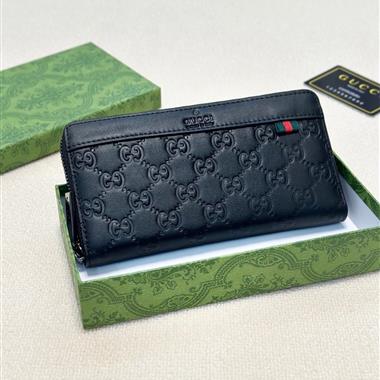 GUCCI   2025新款時尚皮夾  尺寸:21*11CM