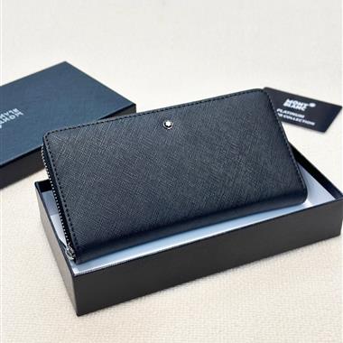 Montblanc    2025新款時尚皮夾  尺寸：21*11CM