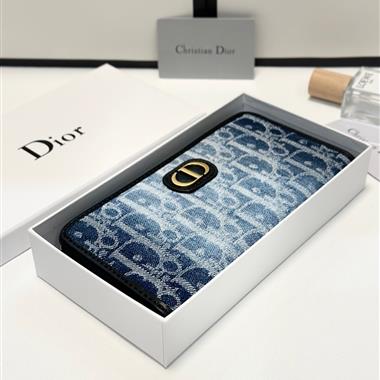 DIOR   2025新款時尚皮夾  尺寸:19*10CM
