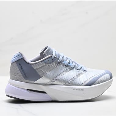 Adidas adizero BOSTON 13 透氣網眼競速跑鞋Boost 緩震底 運動鞋