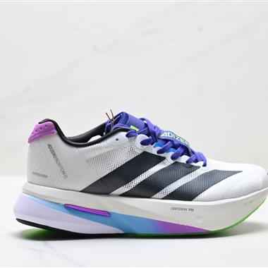 Adidas adizero BOSTON 13 透氣網眼競速跑鞋Boost 緩震底 運動鞋