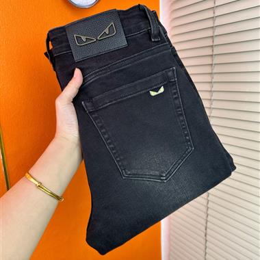 FENDI   2025秋冬新款休閒牛仔褲