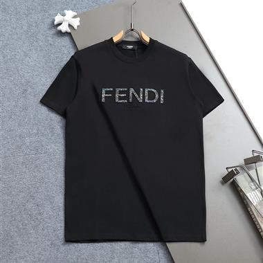 FENDI    2025夏季新款短袖T恤  尺寸偏大