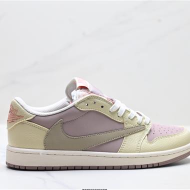 Nike Air Jordan 1 x Travis Scott AJ1 低幫文化籃球鞋
