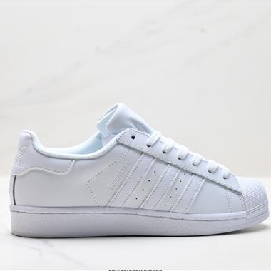 Adidas Originals Superstar 貝殼頭系列 三葉草低幫經典百搭休閒運動板鞋