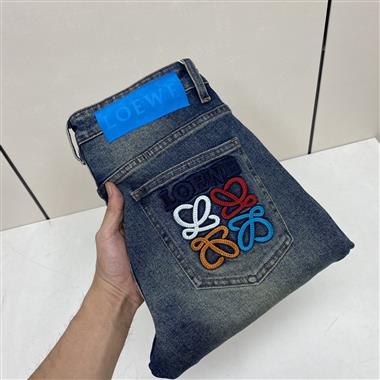 LOEWE    2025秋冬新款休閒牛仔褲