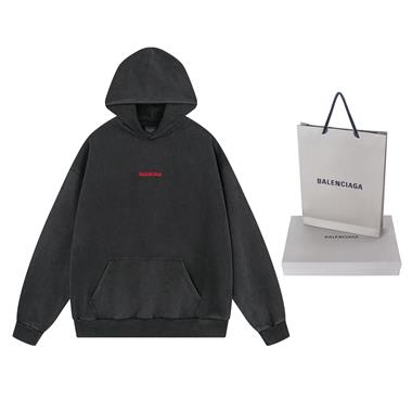 Balenciaga    2025秋冬新款衛衣帽T  尺寸偏大