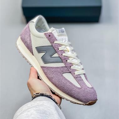 New Balance NB 471系列 織物牛剖層革 復古時尚 防滑耐磨低幫 生活休閒鞋