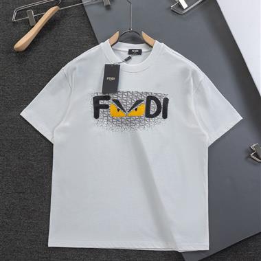 FENDI   2026春季新款短袖T恤  尺寸偏大