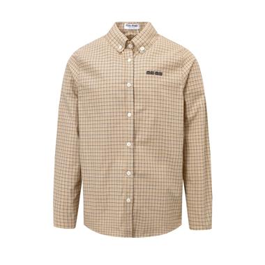 MIUMIU   2025秋冬新款長袖襯衫  尺寸偏大