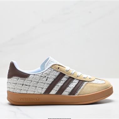 Adidas Originals Gazelle INdoor 三葉草休閒防滑耐磨低幫板鞋