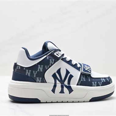 MLB Chunky Liner MID 增高厚底百搭中幫休閒運動板鞋