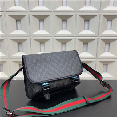 GUCCI   2025新款男生時尚包包 尺寸：26 x 20CM