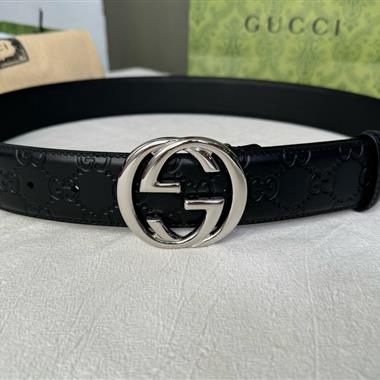 GUCCI   2025新款時尚皮帶  4.0CM