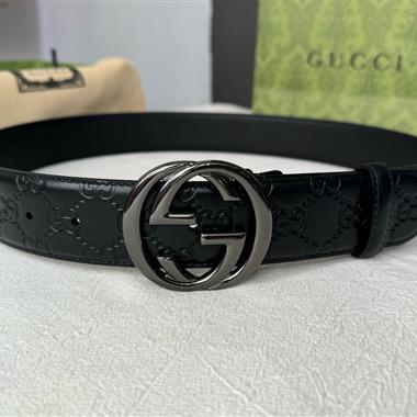 GUCCI   2025新款時尚皮帶  4.0CM