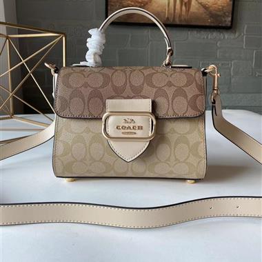 COACH   2025新款女生時尚包包 尺寸：21*16*6CM
