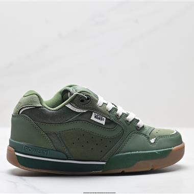 Vans Rowley XLT 皮革絨面革 舒適休閒 低幫板鞋野跑鞋