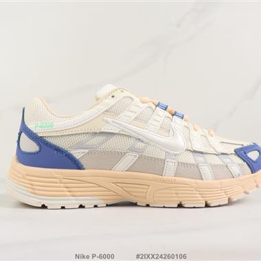 Nike P-6000 減震休閒跑步鞋 織物材質運動鞋