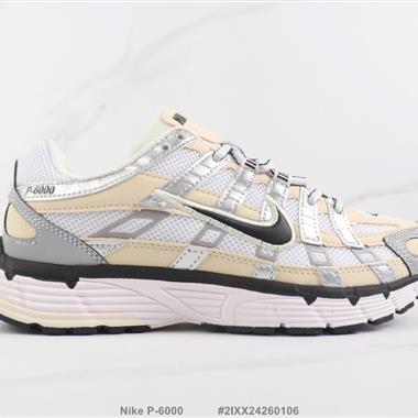 Nike P-6000 減震休閒跑步鞋 織物材質運動鞋