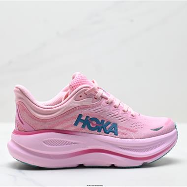 HOKA ONE ONE Bondi 9 復古舒適防滑耐磨 低幫 山地戶外跑步鞋