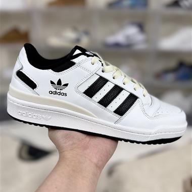 Adidas originals FORUM 84 CL 舒適休閒薄底 耐磨 低幫 板鞋