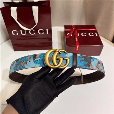 GUCCI  2026新款時尚皮帶  4.0CM