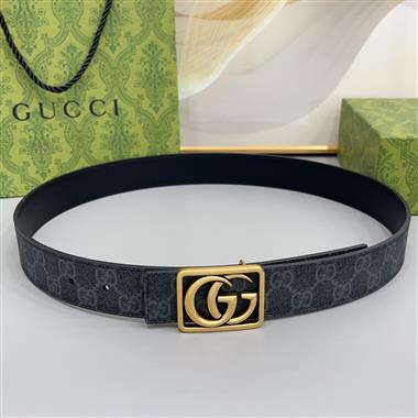 GUCCI   2026新款時尚皮帶  3.5CM