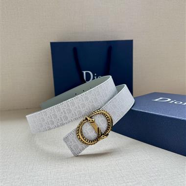 DIOR    2026新款時尚皮帶  3.5CM