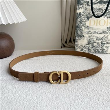 DIOR   2026新款時尚皮帶  2.0CM